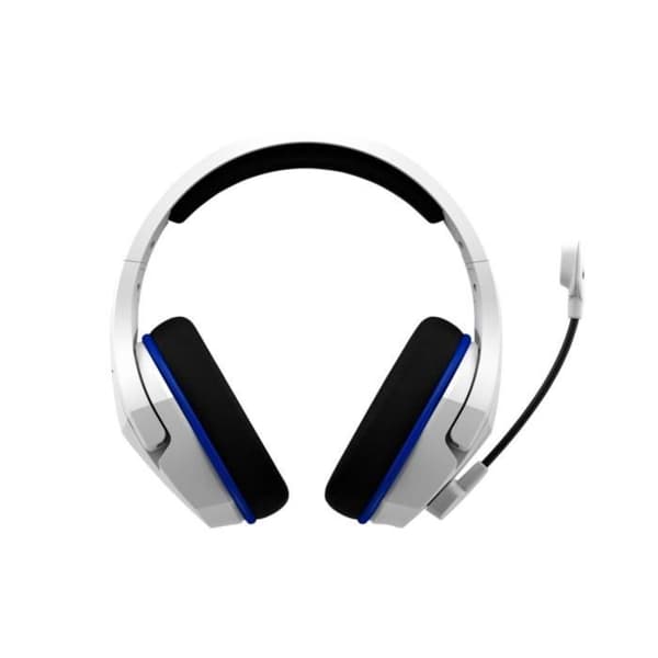 Hörlurar - HyperX - Cloud Stinger Plus - Trådlös - Kompatibel med PS5 PS4 - Blå Vit
