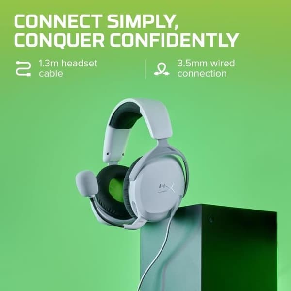 Hörlur - HyperX - CloudX Stinger 2 Core - Lätt - Pivotmikrofon - Stereo ljud