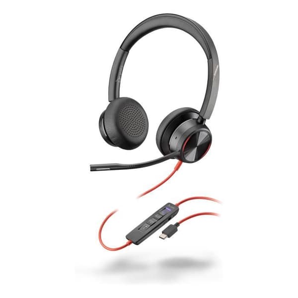 Mikrohörlur - HP Poly - Blackwire 8225 - Stereo - USB-C - Microsoft Teams certifierad