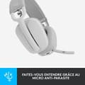 Miniatyrbild 3 av 6: Logitech Zone Vibe 100 PC Headset Lättvikts trådlöst headset med brusreducerande mikrofon - vit