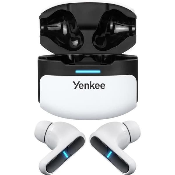 Trådlösa laddningsbara hörlurar - TWS EVEPODS PRO - YENKEE - YHP 09BT WE