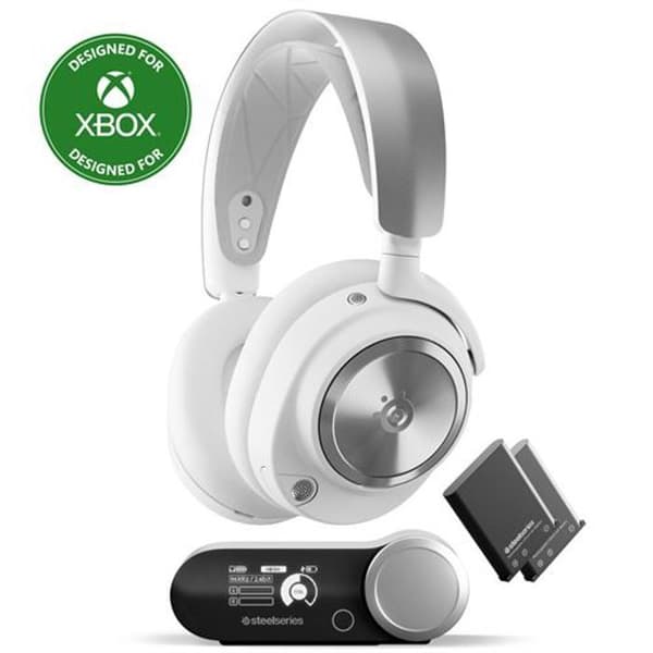 Trådlöst spelheadset - STEELSERIES - Arctis Nova Pro X - Vit