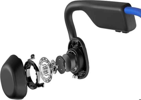 Bone Conduction Hörlurar - Shokz - Openmove - Bluetooth - Trådlöst - Elevation Blue