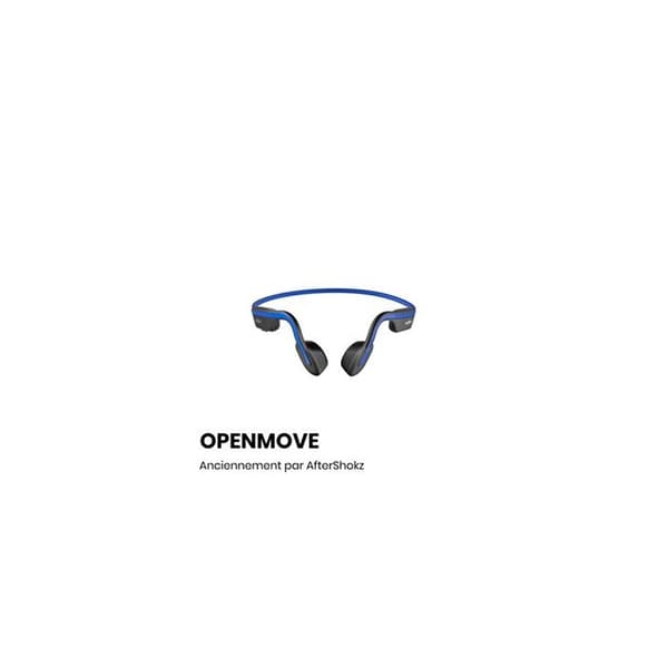 Bone Conduction Hörlurar - Shokz - Openmove - Bluetooth - Trådlöst - Elevation Blue