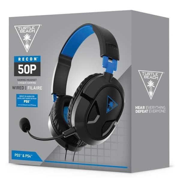 Turtle Beach Recon 50P Gaming Headset för PS4/PS5 - TBS-3303-02