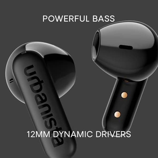 Trådlösa hörlurar - URBANISTA - Copenhagen 2 - 12 mm - Bluetooth 5.4 - ENC brusreducering