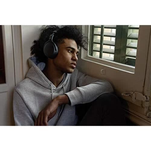 Sennheiser HD 450BT trådlösa hörlurar, med aktiv brusreducering, Svart 508386