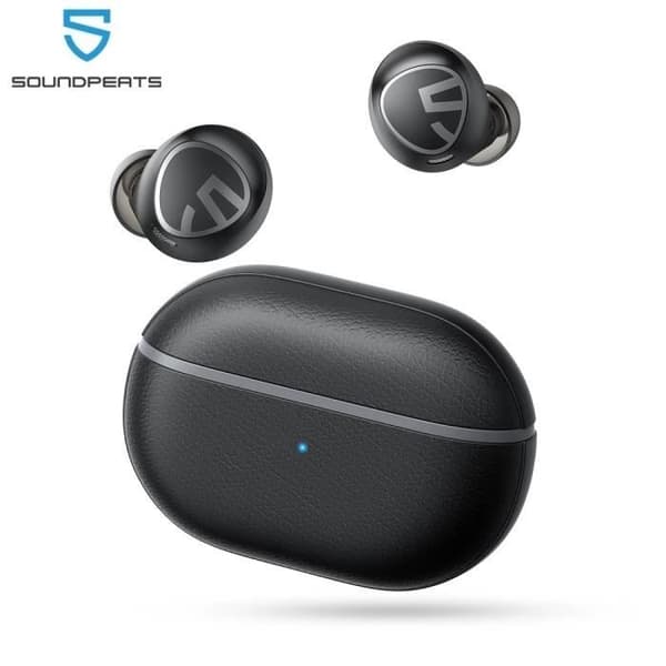 Soundpeats Free 2 klassiska Truewireless Bluetooth 5.1 hörlurar med mikrofoner - Svart