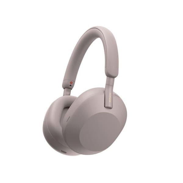 Trådlösa hörlurar med bygel - SONY - WH1000XM5 - Rosa - Aktiv brusreducering - NFC