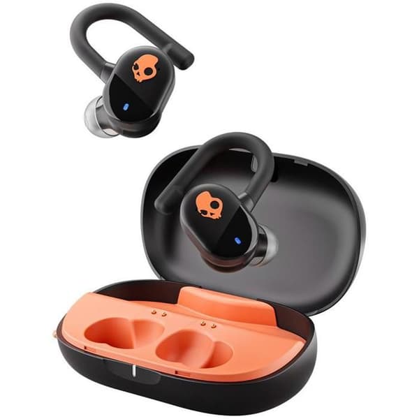 Trådlösa hörlurar - Skullcandy - PUSH PLAY ACTIVE - Sport - Svettsäkra - Svart orange