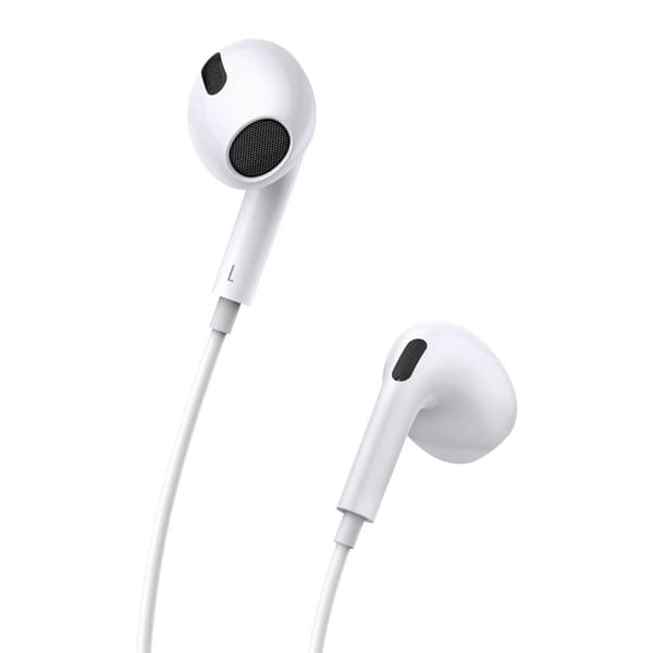 Baseus C17 In-Ear Earpods med USB-C-stik - Hvid