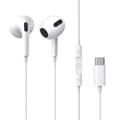 Miniatyrbillede 1 af 2: Baseus C17 In-Ear Earpods med USB-C-stik - Hvid