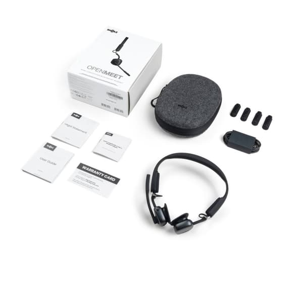 SHOKZ OpenMeet trådløst Bluetooth Bone Conduction videokonferenceheadset