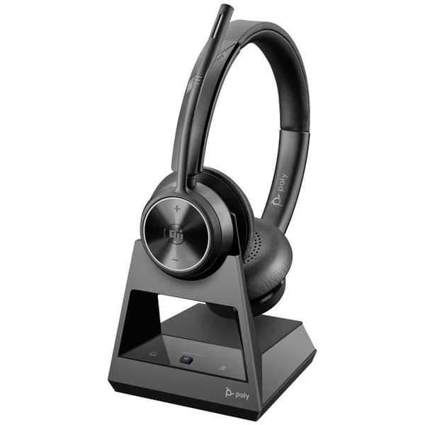 Headset - DECT - trådlöst - HP Inc. - Poly Savi 7320 - Headset - DECT - trådlöst - Certifierat för Microsoft Teams