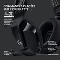 Miniatyrbild 5 av 6: Spelheadset - Trådlöst - LOGITECH G - G733 Lightspeed - Svart