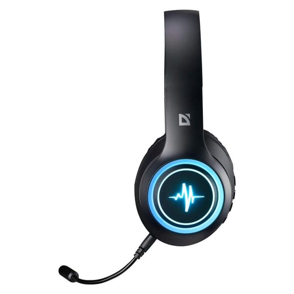 HÖRRTELEFONDEFENDER BLUETOOTH FREEMOTION B571 SVART LED