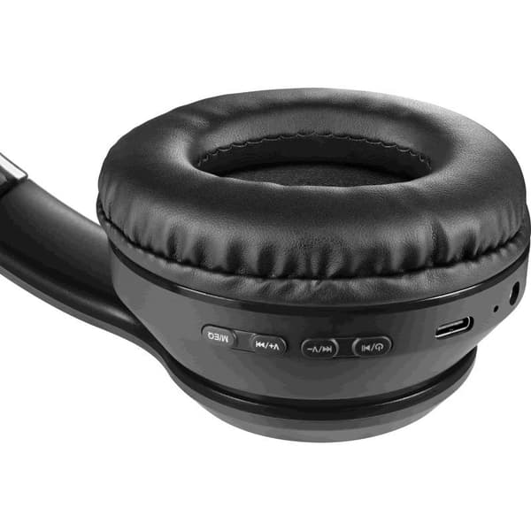 HÖRRTELEFONDEFENDER BLUETOOTH FREEMOTION B571 SVART LED
