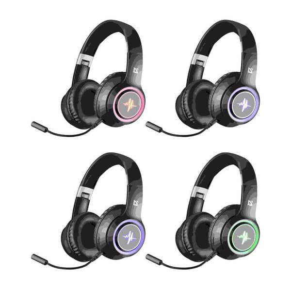 HÖRRTELEFONDEFENDER BLUETOOTH FREEMOTION B571 SVART LED
