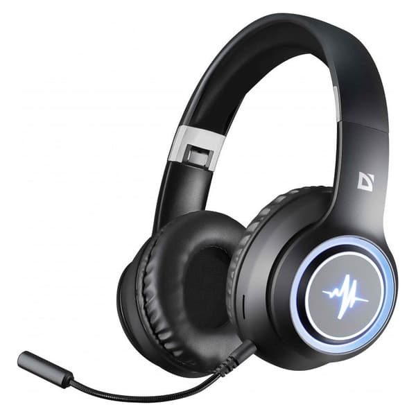 HÖRRTELEFONDEFENDER BLUETOOTH FREEMOTION B571 SVART LED
