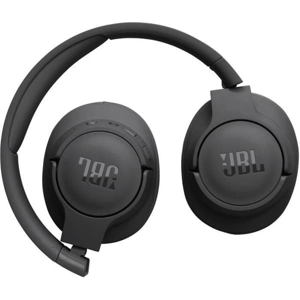 Bluetooth-hörlurar med båge över öronen JBL Tune 720BT Svart