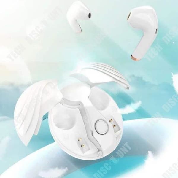 TD® trådlös brusreducerande Bluetooth-hörlurar Lång räckvidd HIFI-ljudkvalitet In-ear-överföring Räckvidd 10m