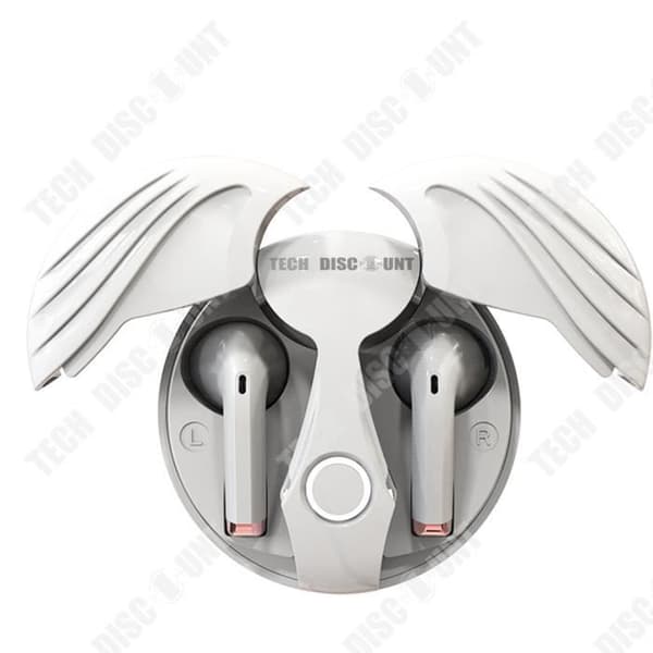 TD® trådlös brusreducerande Bluetooth-hörlurar Lång räckvidd HIFI-ljudkvalitet In-ear-överföring Räckvidd 10m