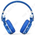 Miniatyrbild 2 av 3: TD® hopfällbara hörlurar Trådlösa Bluetooth-hörlurar/Bluetooth-hörlurar T2 + Blå
