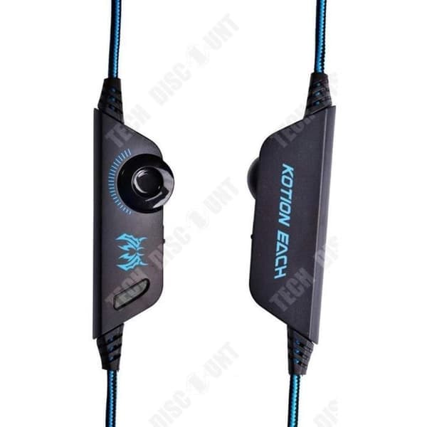 G2000 stereo gaming headset - TEKNISK RABATT - Headset med mikrofon