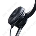 Miniatyrbild 2 av 4: TD® hopfällbart headset 3,5 mm stereohörlurar hörlurar för dator bärbar telefon