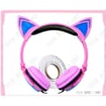 Miniatyrbild 2 av 4: TD® Kabelanslutna ljudhörlurar Kawaii Child Gaming Noise Cancelling Luminous Cat Ear Music Telefon Vikbara kraftfulla hörsnäckor