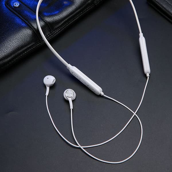 Bra ljudkvalitet halshängande bluetooth hörlurar 11 timmar lång speltid stereo hängande hals sport trådlöst bluetooth headset