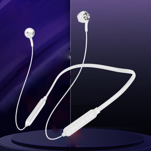 Bra ljudkvalitet halshängande bluetooth hörlurar 11 timmar lång speltid stereo hängande hals sport trådlöst bluetooth headset