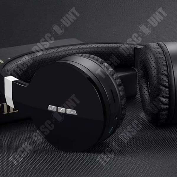 TD® trådlösa Bluetooth 5.0 hopfällbara stereohörlurar