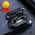 Miniatyrbild 1 av 4: TD® Bluetooth-hörlurar Intelligent brusreducering Bluetooth V5.1 trådlös laddningsheadset Touch Design Vattentät design