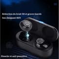 Miniatyrbild 3 av 4: INN The New TWS Bluetooth-hörlurar HIFI Hög ljudkvalitet Heavy Bass Headset Svart