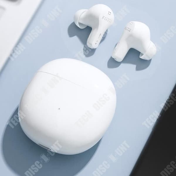 TD® 5.3TWS Bluetooth-hörlurar med aktiv brusreducering HiFi Air2 Ring Iron