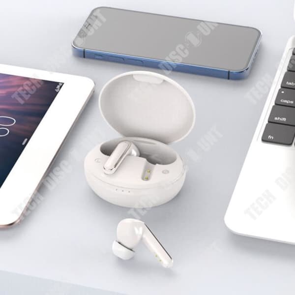TD® Trådlös Bluetooth-hörlur Bluetooth 5.2 Låg latens för spel Intelligent brusreducering Vattentät Lyssna