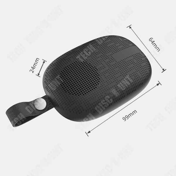 TD® Bluetooth in-ear headset Bluetooth 5.0 2-i-1 design Smart touch Noise-cancelling and waterproof Bluet-högtalare