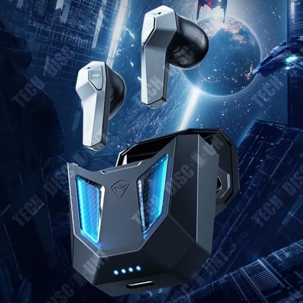 TD® Wireless Bluetooth 5.2 In-Ear-hörlurar Lång batteritid Brusreducering Låg latens Gaming Headset