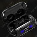 Miniatyrbild 2 av 4: TD® trådlösa Bluetooth In-Ear-hörlurar Bluetooth 5.3 Smart Digital Display Brusreducering samtal med låg latens