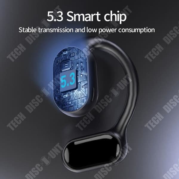 TD® In-ear Bluetooth-headset Icke-in-ear trådlöst headset Dubbelsidigt stereoljud Livstid 4-8 timmar