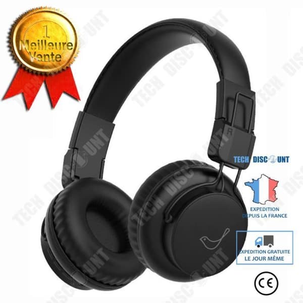 TD® E92 trådlösa hörlurar Bluetooth-headset 5.1 hopfällbar subwoofer stereomusikheadset