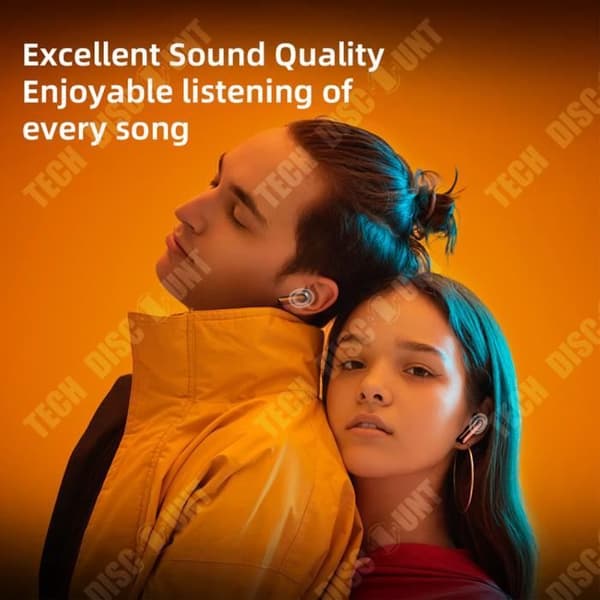 TD® Trådlöst Bluetooth-headset Cool Gaming Punk Låg Latency Sport Bärbar On-ear Mono Dual Side Stereo Sändningsräckvidd 5m