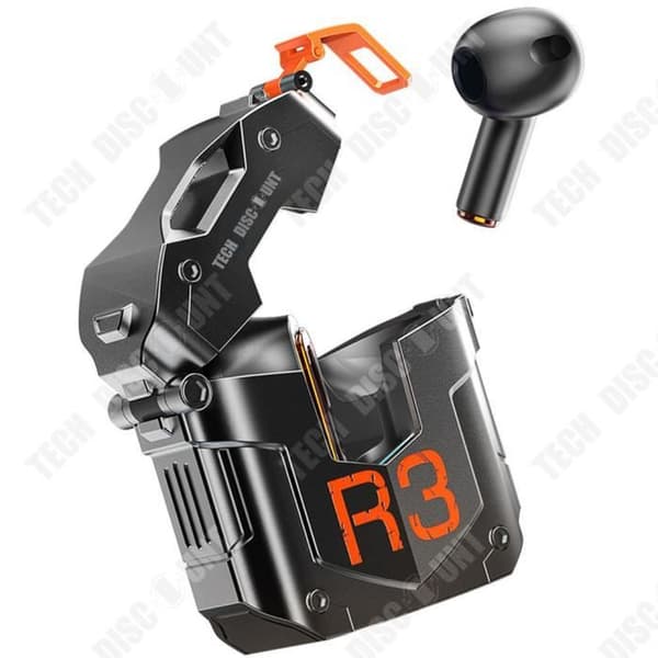 TD® Trådlöst Bluetooth-headset Cool Gaming Punk Låg Latency Sport Bärbar On-ear Mono Dual Side Stereo Sändningsräckvidd 5m