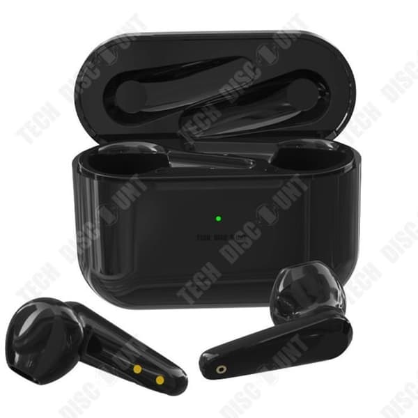 TD® trådlösa Bluetooth-hörlurar Binaural sportstereo Superlång batteritid Bluetooth-headset med låg latens