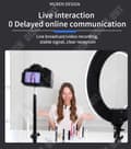 Miniatyrbild 2 av 4: TD® Lavalier Mikrofon Dator Utomhus Live Broadcast Brusreducering Bluetooth trådlös mikrofon