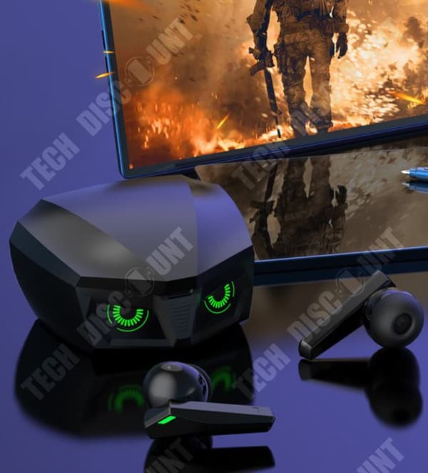 TD® trådlöst Bluetooth-headset P50 E-Sports-spel Låg latens Lång batteritid Vattentät Anti-B
