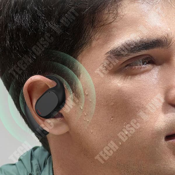 TD® trådlösa Bluetooth Bone Conduction-hörlurar Icke-i-örat sporthörlurar Hög kvalitet