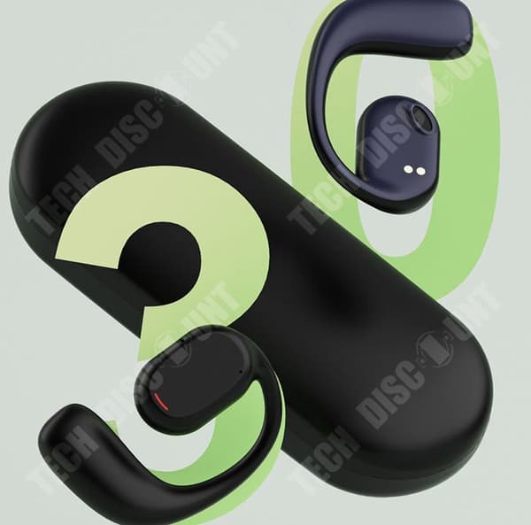 TD® trådlösa Bluetooth Bone Conduction-hörlurar Icke-i-örat sporthörlurar Hög kvalitet