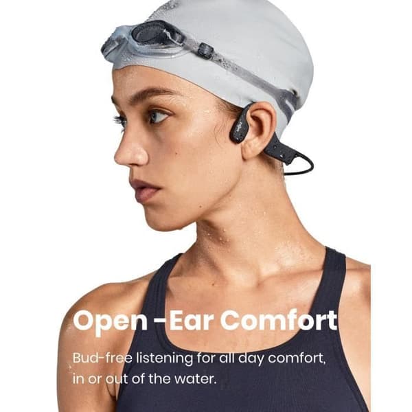 Simhörlurar - Shokz - OPENSWIM - Benledning - 4 GB minne - Vattentät IP68